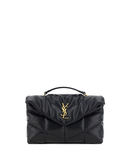 Saint Laurent Black Lamb Ovis Aries Aries Shoulder Bag