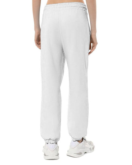 Comme Des Fuckdown White Cotton Women Sweatpant