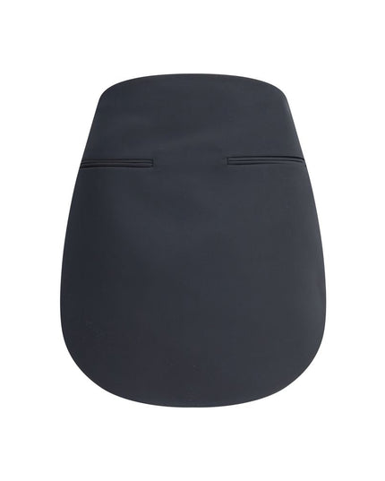 Courrèges Black Polyester Mini Skirt