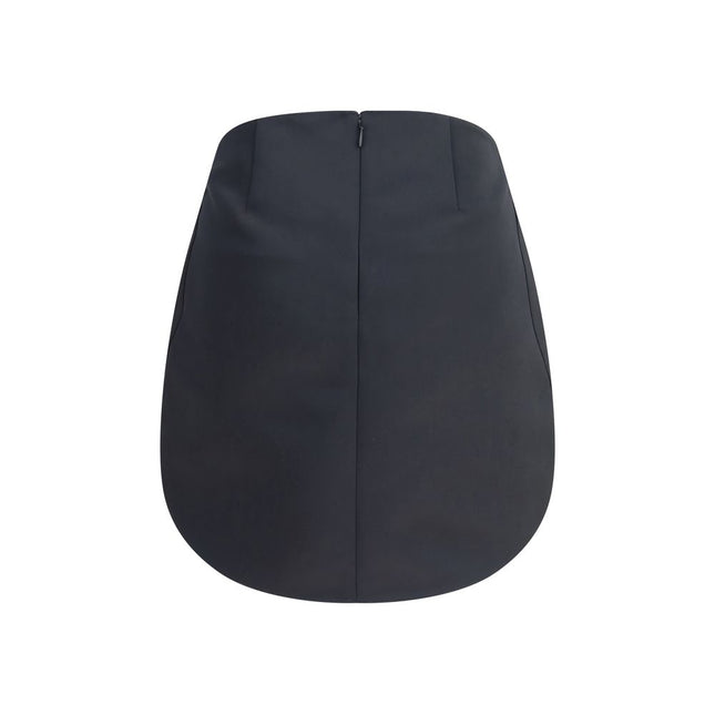 Courrèges Black Polyester Mini Skirt