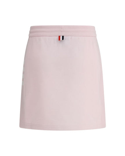 Thom Browne Multicolor Cotton Mini Skirt