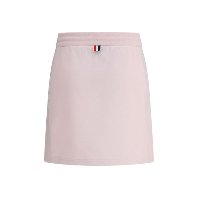 Thom Browne Multicolor Cotton Mini Skirt