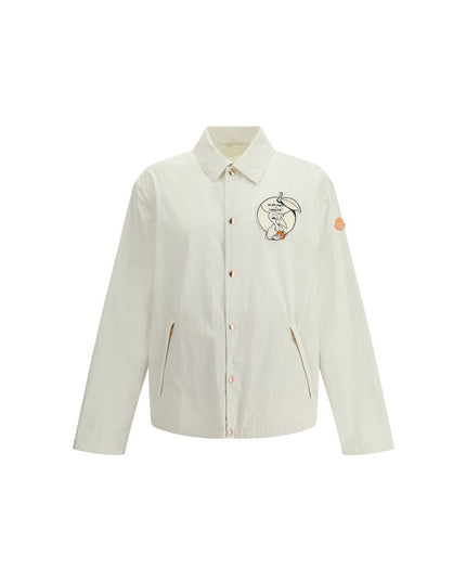 Moncler x Donald Glover White Cotton Coat