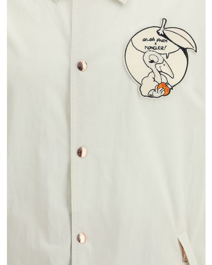 Moncler x Donald Glover White Cotton Coat