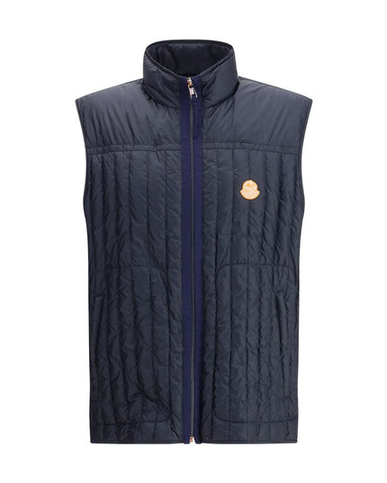 Moncler x Donald Glover Blue Polyamide Sleveless Jacket