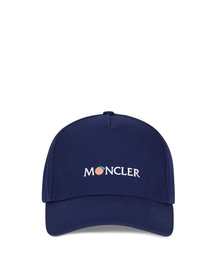 Moncler x Donald Glover Blue Cotton Cap (Baseball Hat)