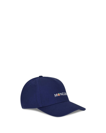 Moncler x Donald Glover Blue Cotton Cap (Baseball Hat)