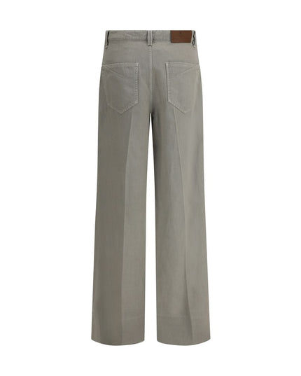 Brunello Cucinelli Wide-leg Jeans