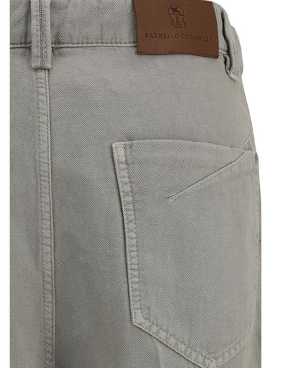 Brunello Cucinelli Wide-leg Jeans