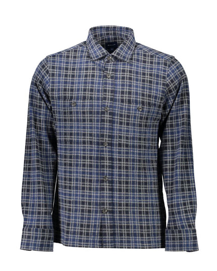 Gant Blue Cotton Shirt