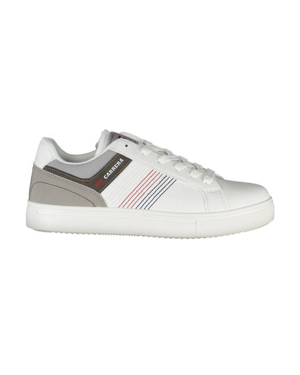 Carrera White Polyester Sneaker
