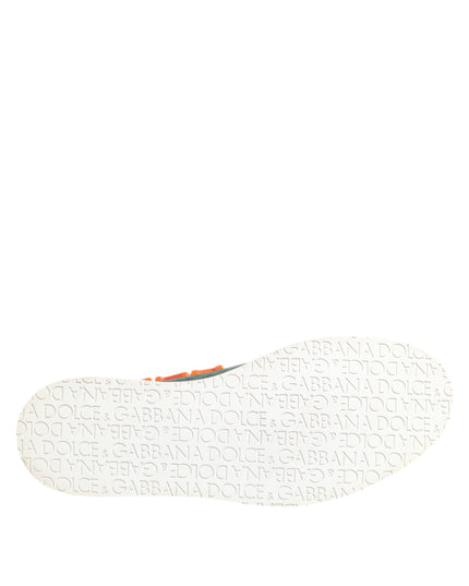 Dolce & Gabbana Green Derby Logo Casual Men Sneakers Shoes