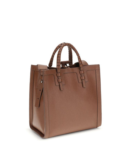 Casadei Brown Calf Leather Bos Taurus Shoulder Bag