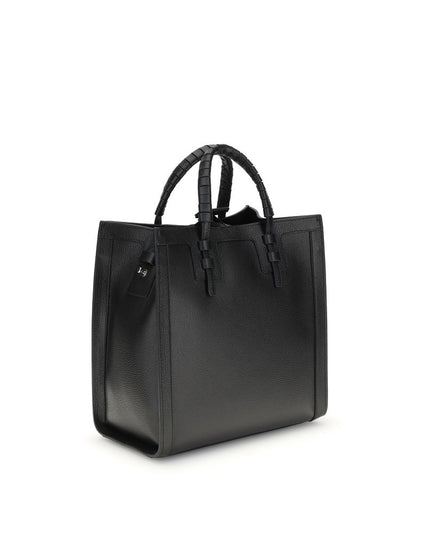 Casadei Black Calf Leather Bos Taurus Shoulder Bag