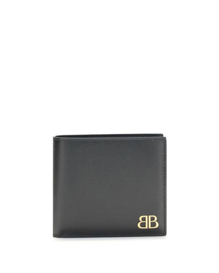 Balenciaga Black Calf Leather Bos Taurus Wallet