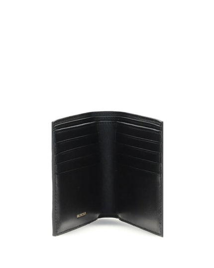 Balenciaga Black Calf Leather Bos Taurus Wallet