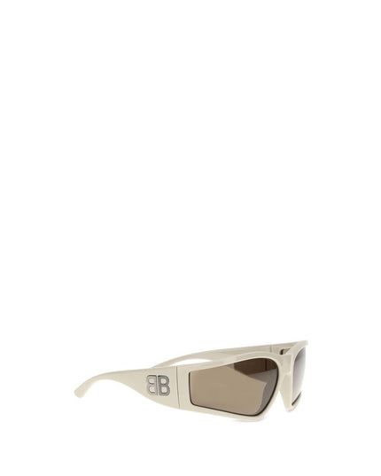 Balenciaga Cream Polyamide Sunglasses