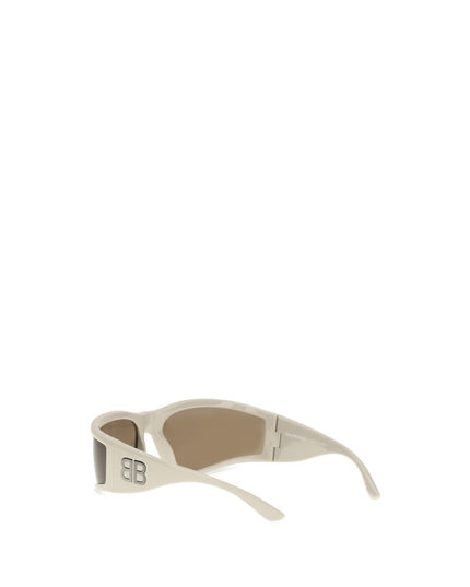Balenciaga Cream Polyamide Sunglasses