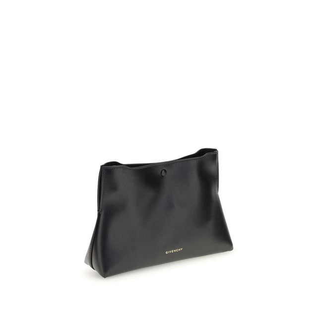 Givenchy Black Calf Leather Bos Taurus Clutch Bag