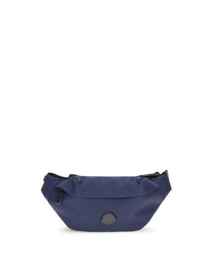 Moncler Blue Nylon Clutch Bag