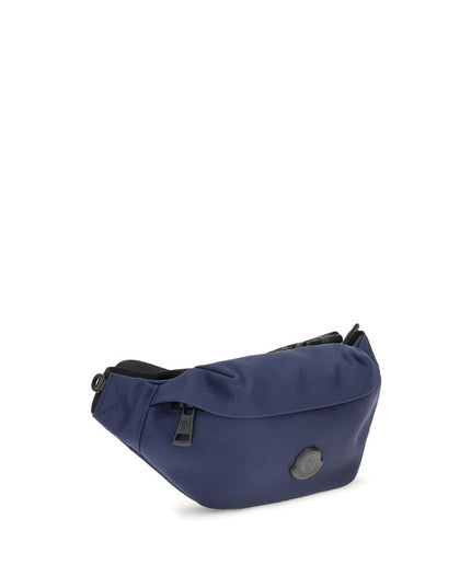 Moncler Blue Nylon Clutch Bag