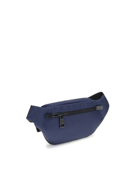 Moncler Blue Nylon Clutch Bag