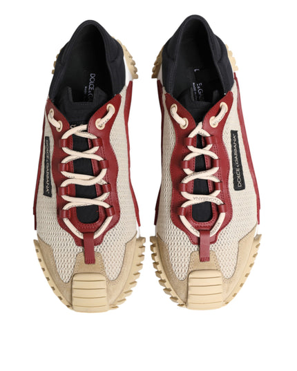Dolce & Gabbana Multicolor Low Top NS1 Men Sneakers Shoes