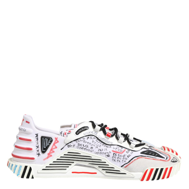 Dolce & Gabbana Multicolor Low Top NS1 Men Sneakers Shoes