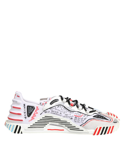 Dolce & Gabbana Multicolor Low Top NS1 Men Sneakers Shoes