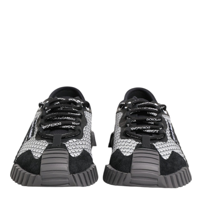 Dolce & Gabbana Multicolor Lace Up Low Top NS1 Sneakers Shoes