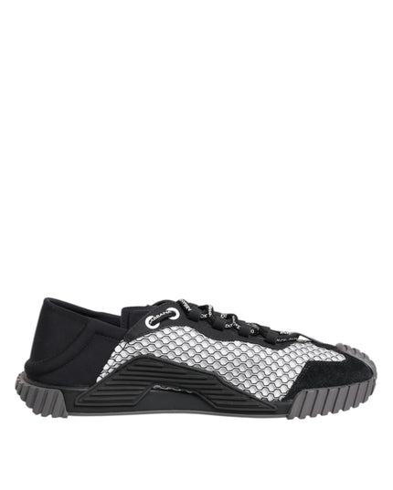 Dolce & Gabbana Multicolor Lace Up Low Top NS1 Sneakers Shoes