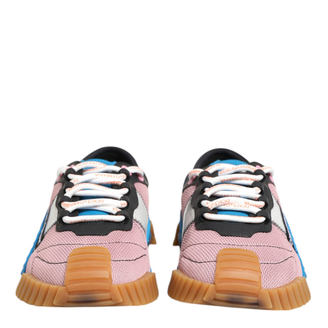 Dolce & Gabbana Multicolor Low Top NS1 Men Sneakers Shoes