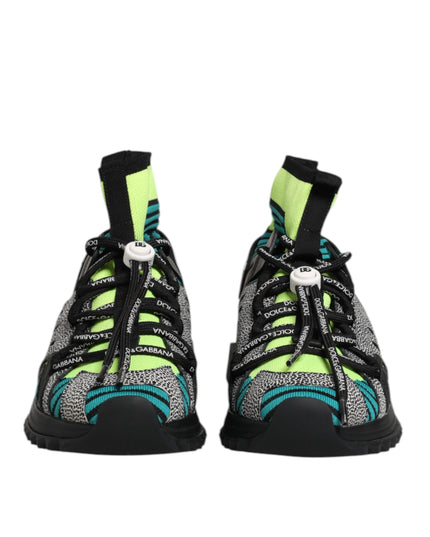 Dolce & Gabbana Multicolor Sorrento Socks Men Sneakers Shoes