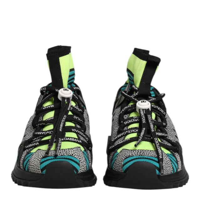 Dolce & Gabbana Multicolor Sorrento Socks Men Sneakers Shoes
