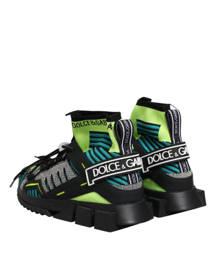 Dolce & Gabbana Multicolor Sorrento Socks Men Sneakers Shoes