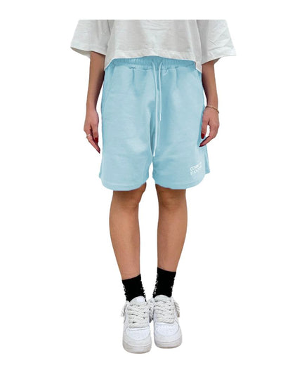 Comme Des Fuckdown Blue Cotton Short