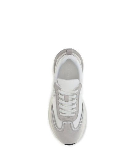 Tory Burch White Rubber Athletic Sneakers