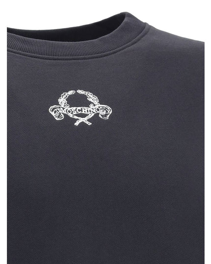 Moschino Black Cotton Sweatshirt