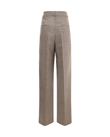 Rohe Beige Fleece Wool Casual Pants