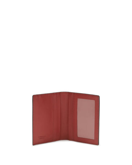 Ferragamo Black Calf Leather Bos Taurus Wallet