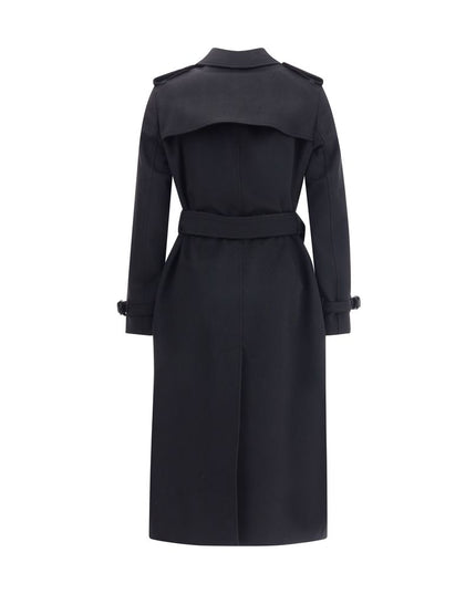 Burberry Black Cashmere Coat