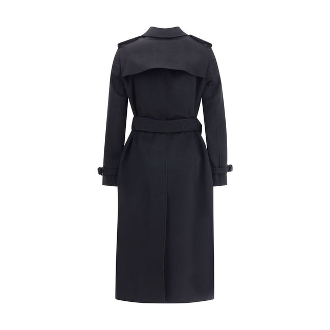 Burberry Black Cashmere Coat