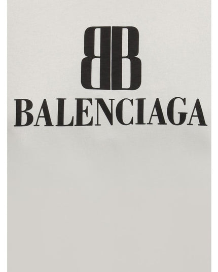Balenciaga Gray Cotton T-Shirt