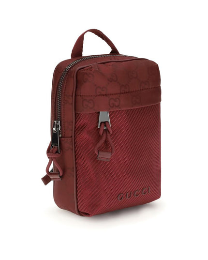 Gucci Bordeaux Polyamide Shoulder Bag