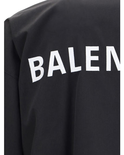 Balenciaga Black Polyester Shell Jacket