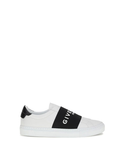 Givenchy White Calf Leather Bos Taurus Low Top Sneakers