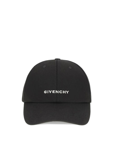 Givenchy Black Cotton Cap (Baseball Hat)