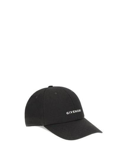 Givenchy Black Cotton Cap (Baseball Hat)