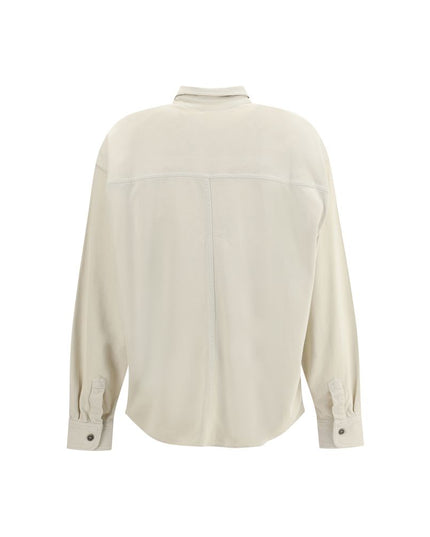 Marant Etoile White Cotton Dress Shirt