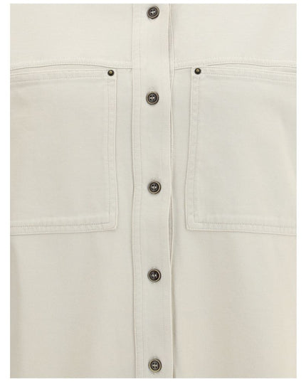 Marant Etoile White Cotton Dress Shirt